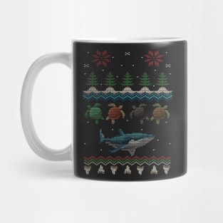 Ugly Ocean Christmas Sweater Mug